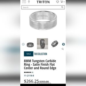 Mens Triton Ring
